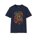 Grace Made Me Gentle, God Made Me Bold Rose Graphic T-Shirt