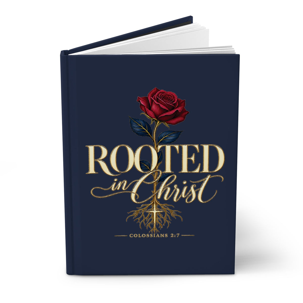 Rooted in Christ Colossians 2:7 Hardcover Journal