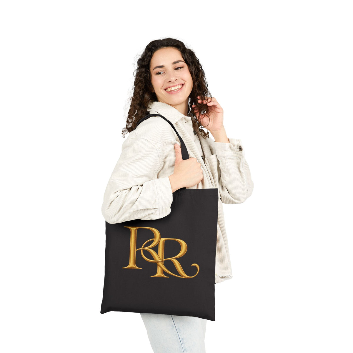 Rose & Redeemed Signature Monogram Canvas Tote Bag