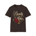 Beauty for Ashes Rose Graphic T-Shirt | Isaiah 61:3