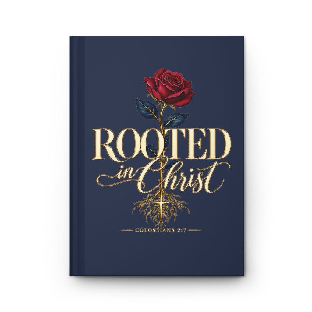 Rooted in Christ Colossians 2:7 Hardcover Journal
