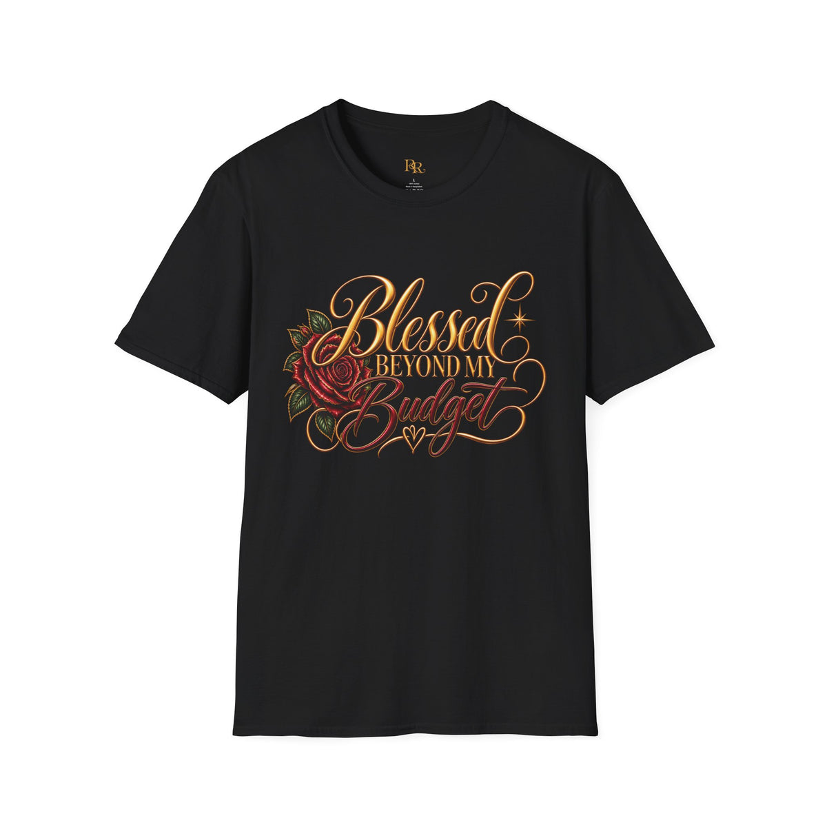 Blessed Beyond My Budget Graphic T-Shirt – Faith & Fashion Tee