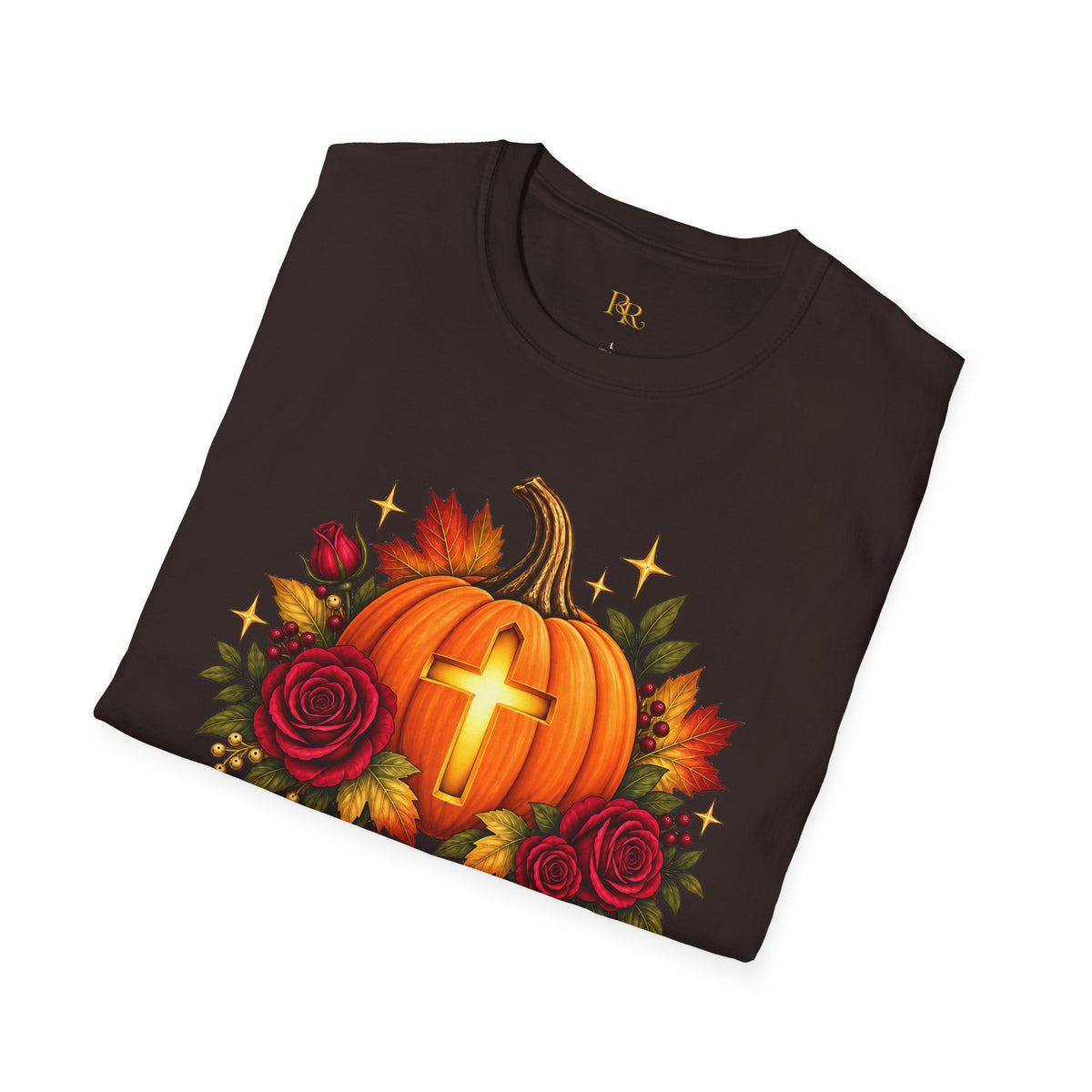 No Tricks, Just Grace Christian Fall T-Shirt | Ephesians 2:8