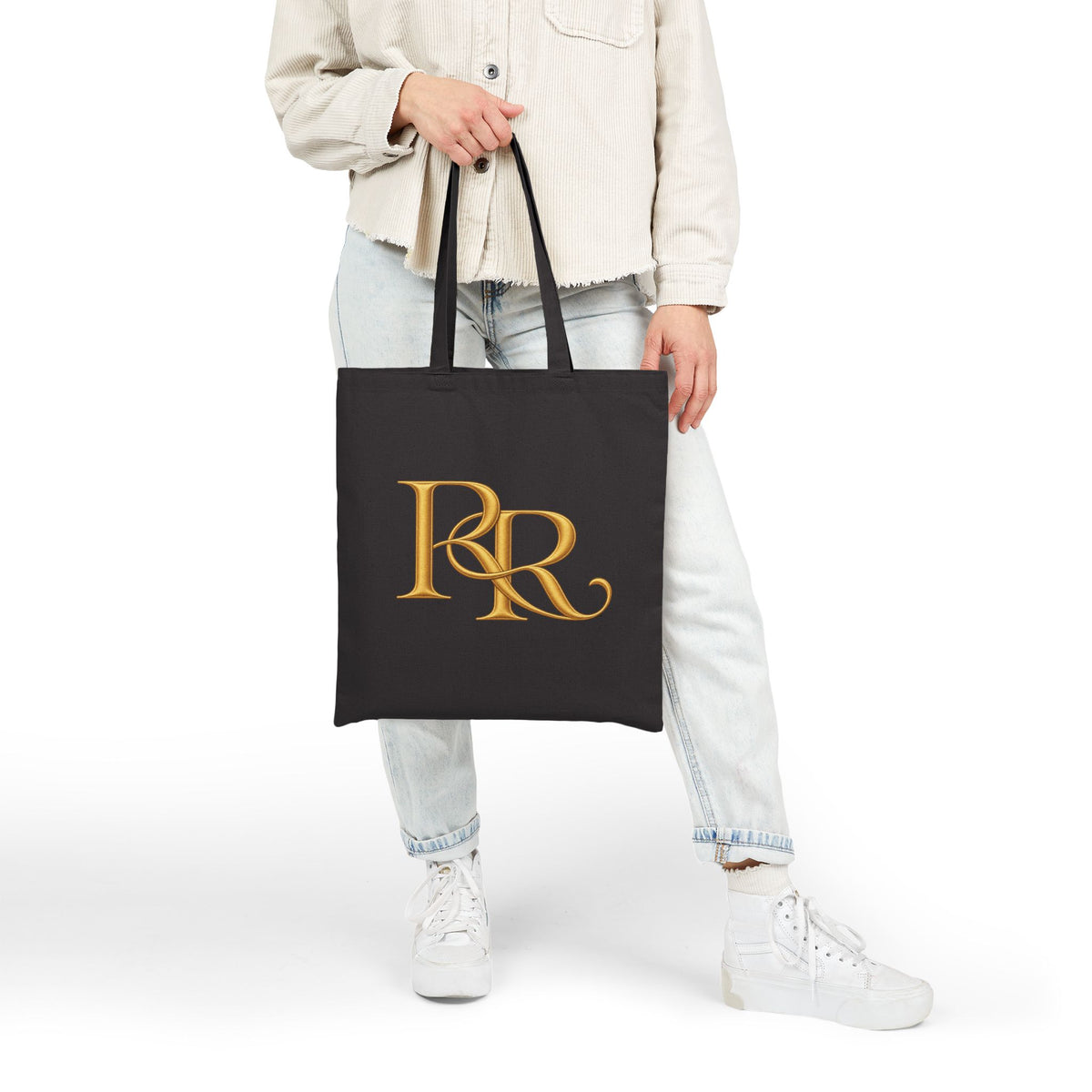 Rose & Redeemed Signature Monogram Canvas Tote Bag