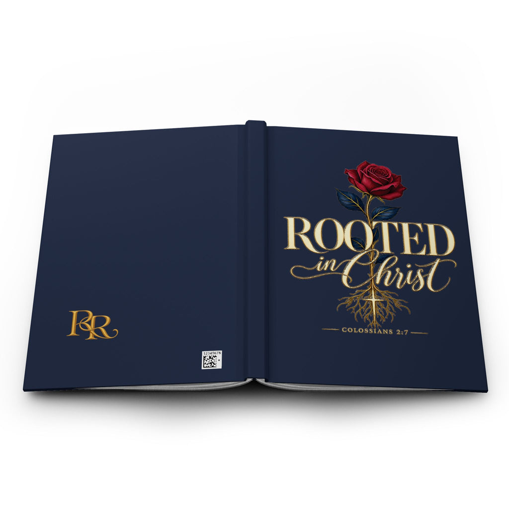 Rooted in Christ Colossians 2:7 Hardcover Journal