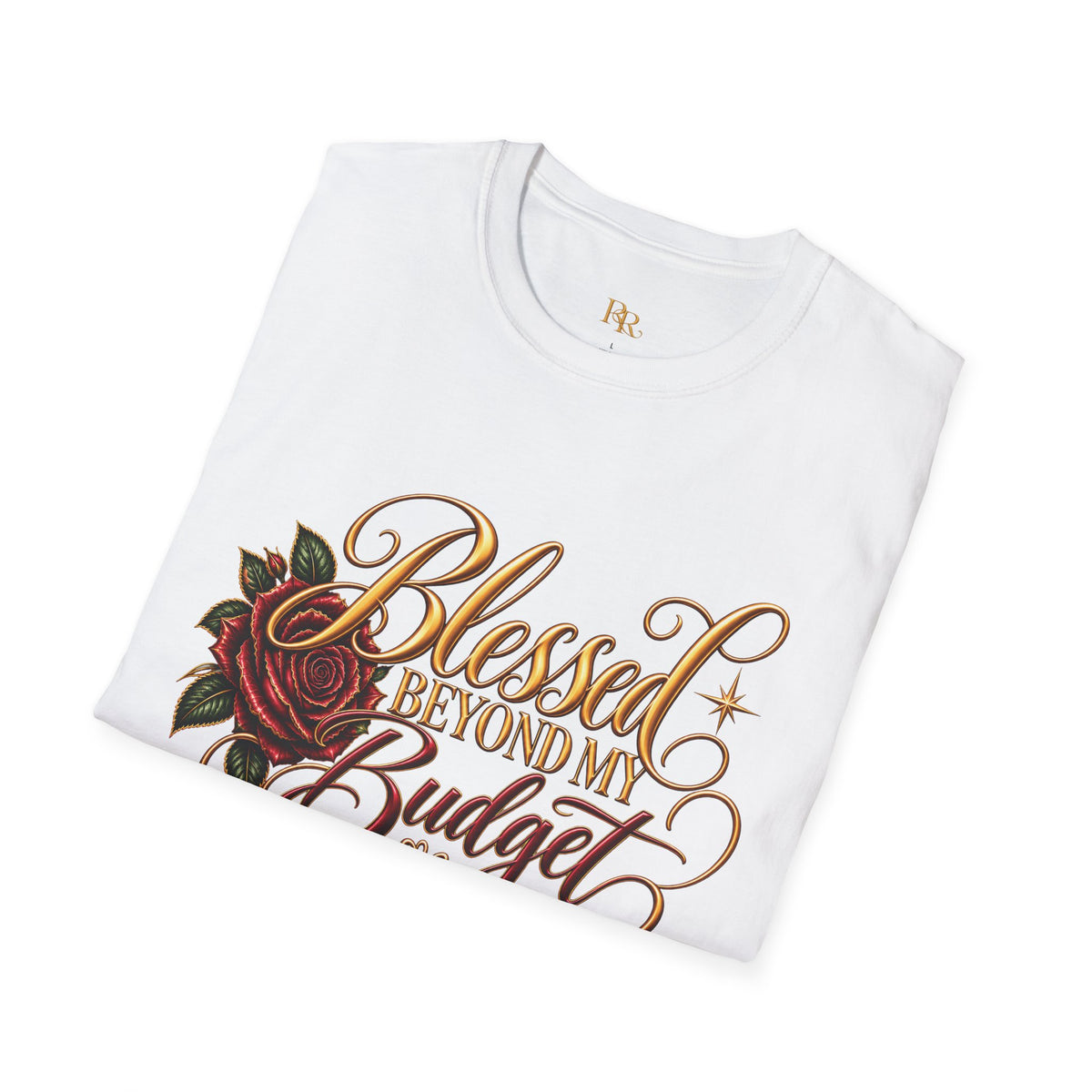 Blessed Beyond My Budget Graphic T-Shirt – Faith & Fashion Tee