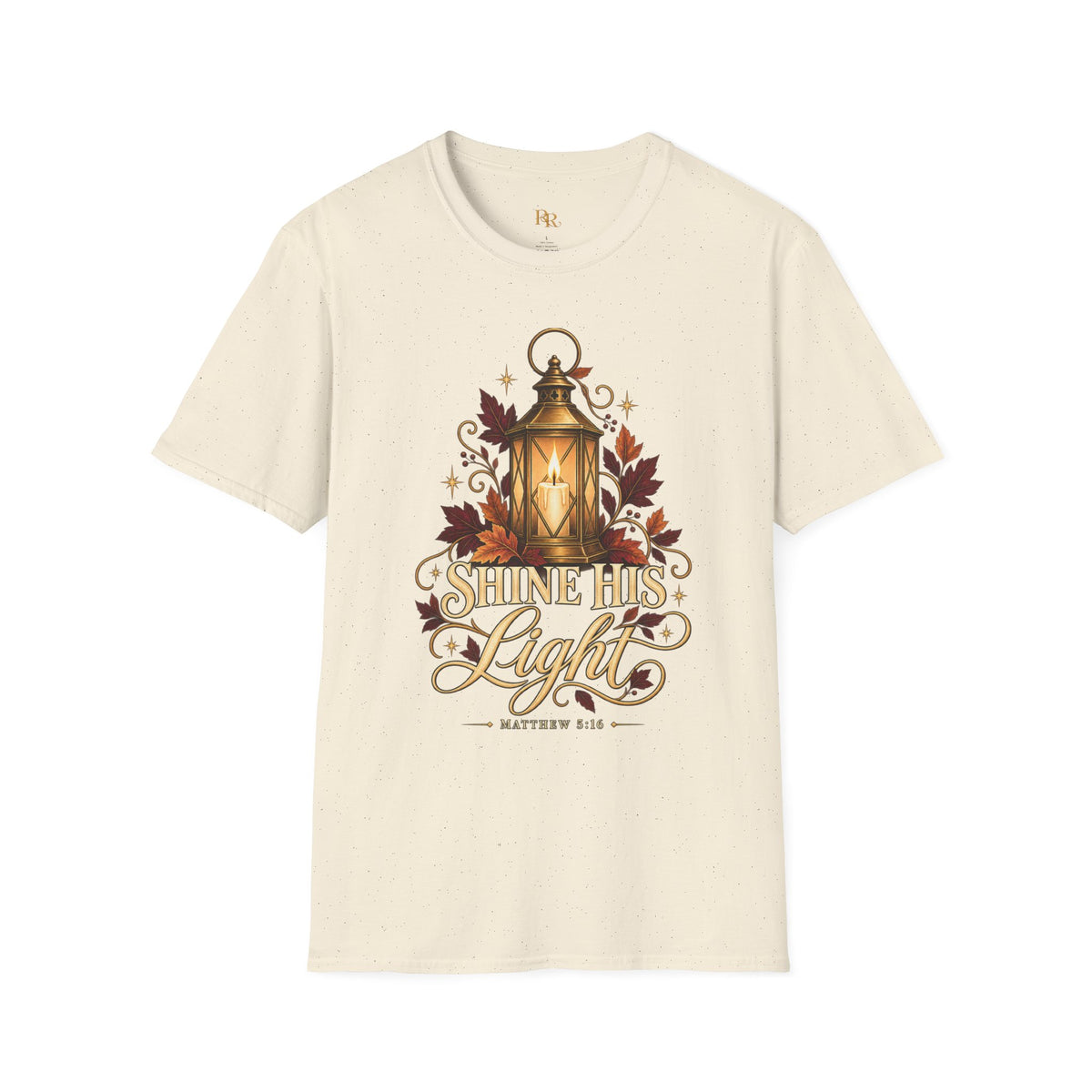 Shine His Light Christian Fall T-Shirt | Matthew 5:16
